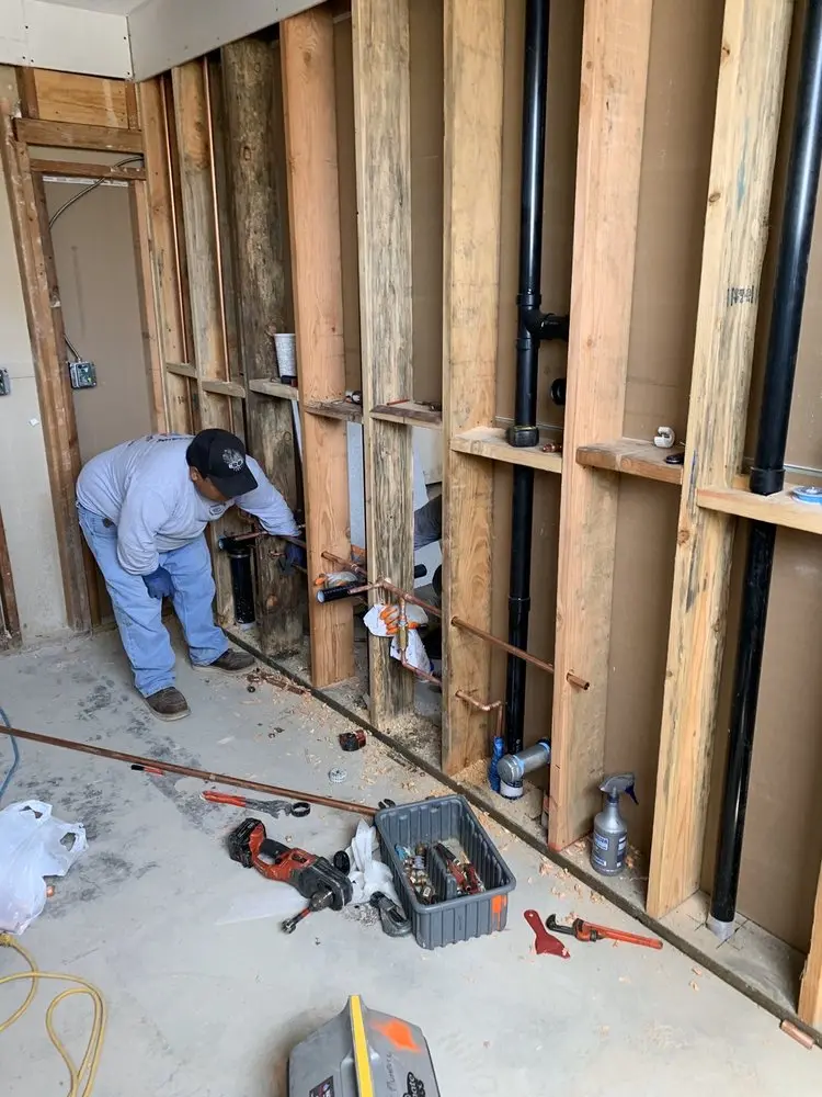 Commercial rough-in plumbing for Gas Line Repair in Seminola City